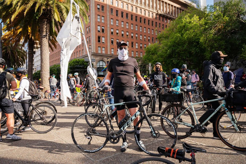 critical mass in san francisco on june 5, 2020