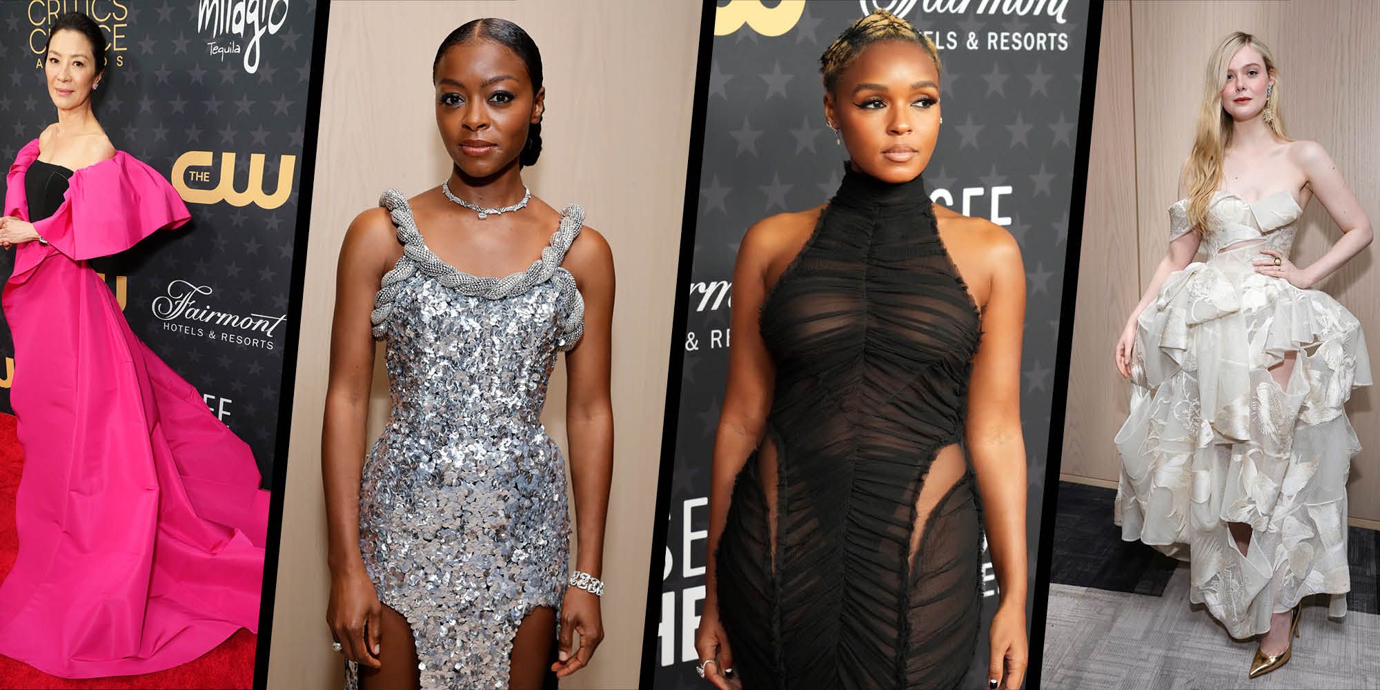Sheer Dresses Were All the Rage at the Critics' Choice Awards