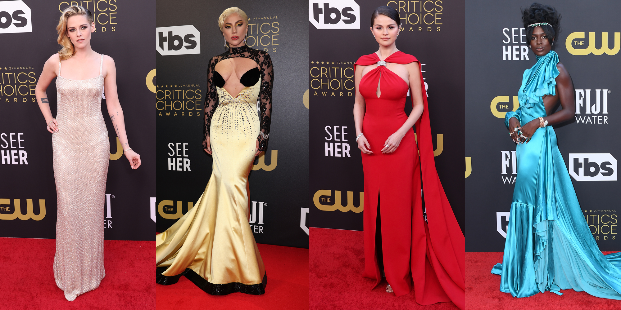 2022 Critics Choice Awards Red Carpet Best Dressed Celebrities - Fashionista