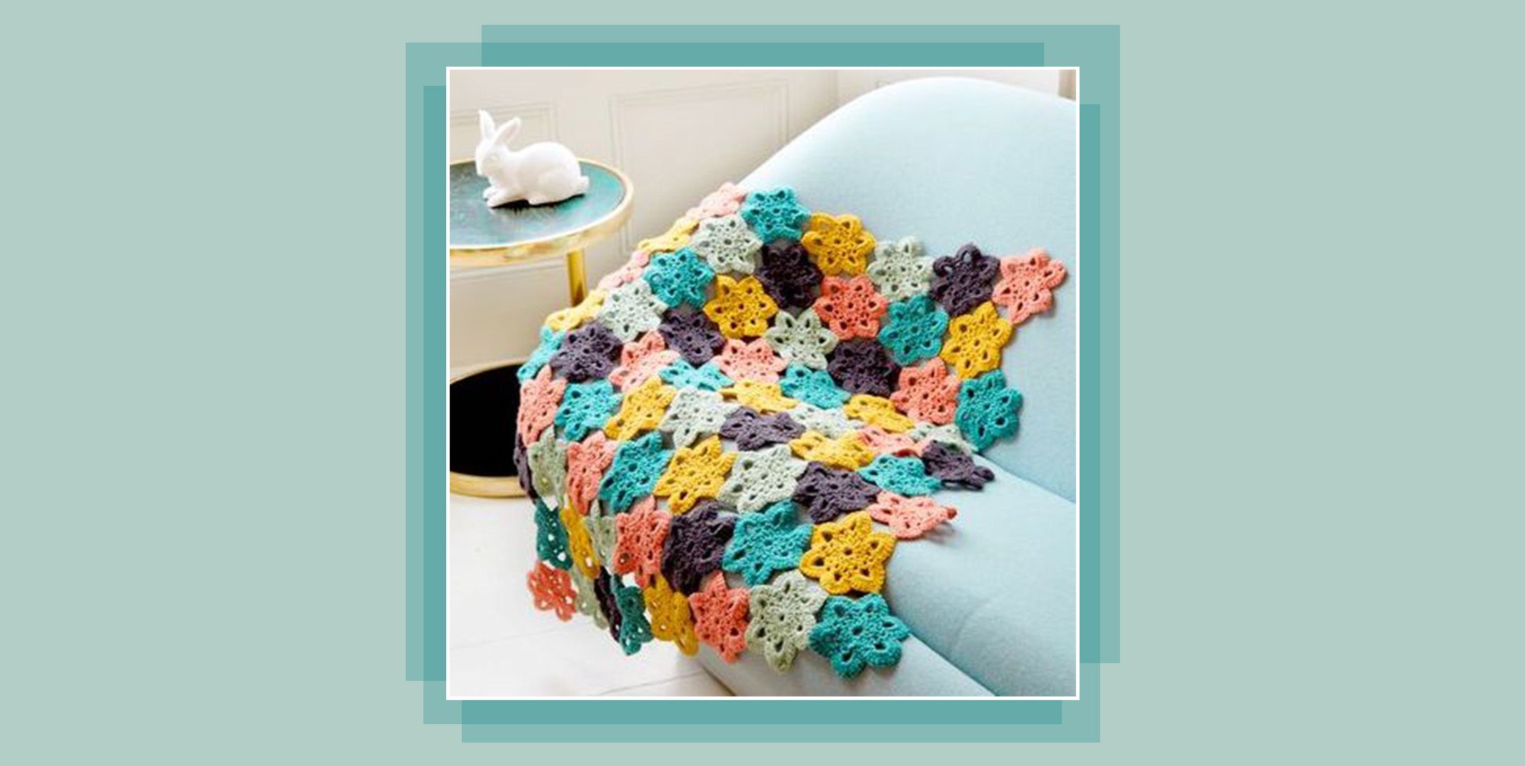 How to crochet a blanket with our free crochet pattern