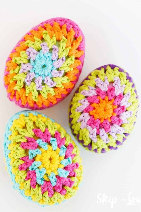 crochet easter egg designs