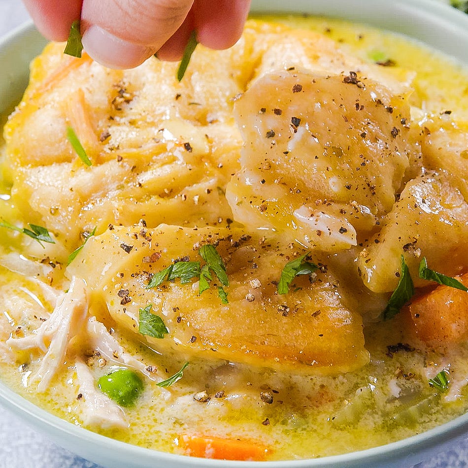 crockpot chicken and dumplings