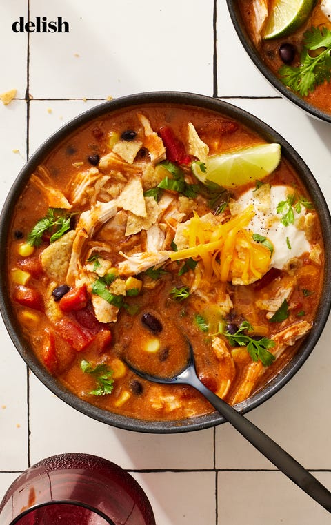 crock pot chicken enchilada soup crock pot chicken enchilada soup