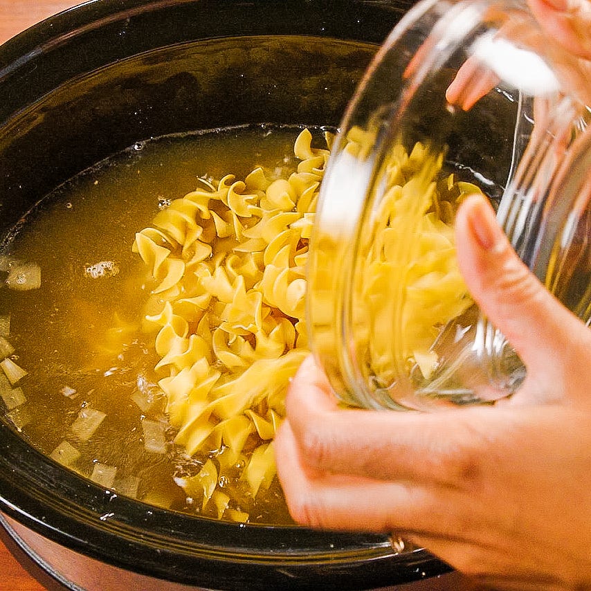 crockpot chicken noodle soup