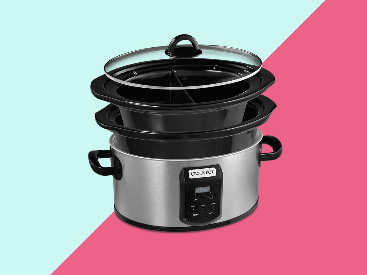 The Easy Trick To Divide Your Slow Cooker And Make 2 Things At Once