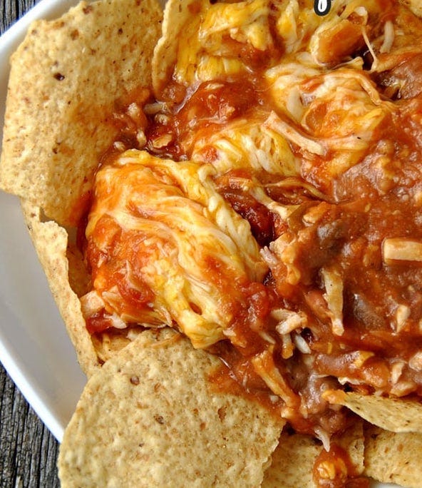 Slow-Cooker Nacho Chicken Dip