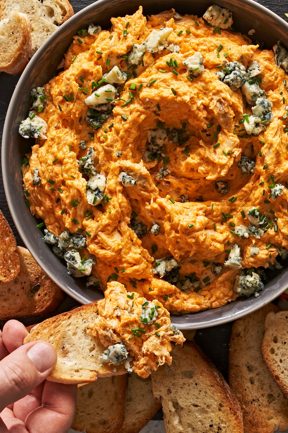 crockpot buffalo chicken dip