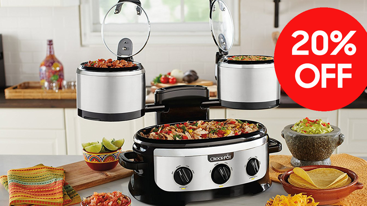 The Crock-Pot Entertaining Tower Will Change Your Holiday-Hosting Life