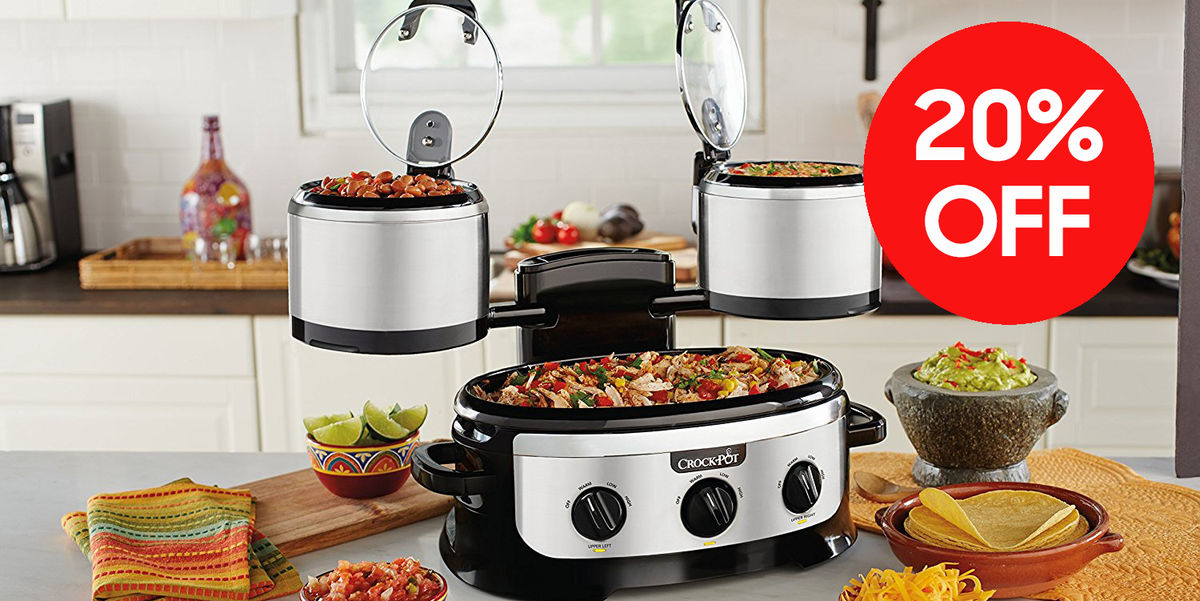 The Crock-Pot Entertaining Tower Will Change Your Holiday-Hosting Life