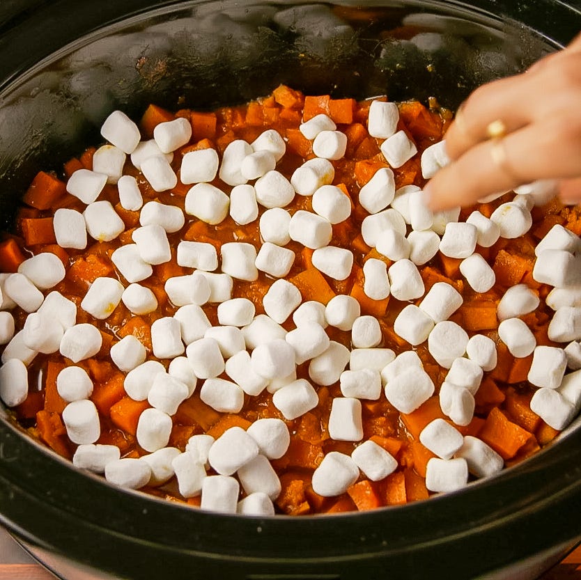 crockpot sweet potato casserole