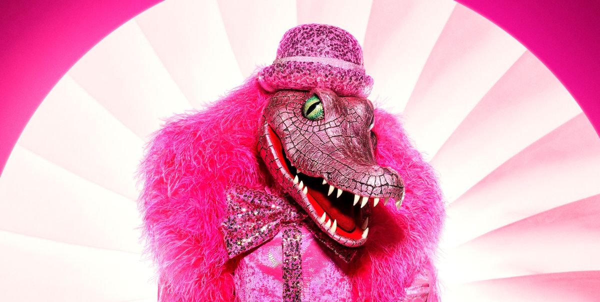 Pink crocodile/alligator skin | Poster