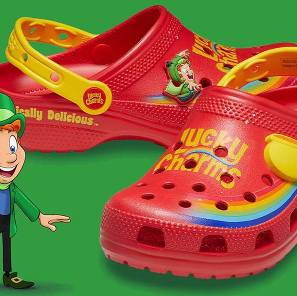 Crocs Unveils Lucky Charms Edition Red Clogs and Jibbitz - LastCall.news