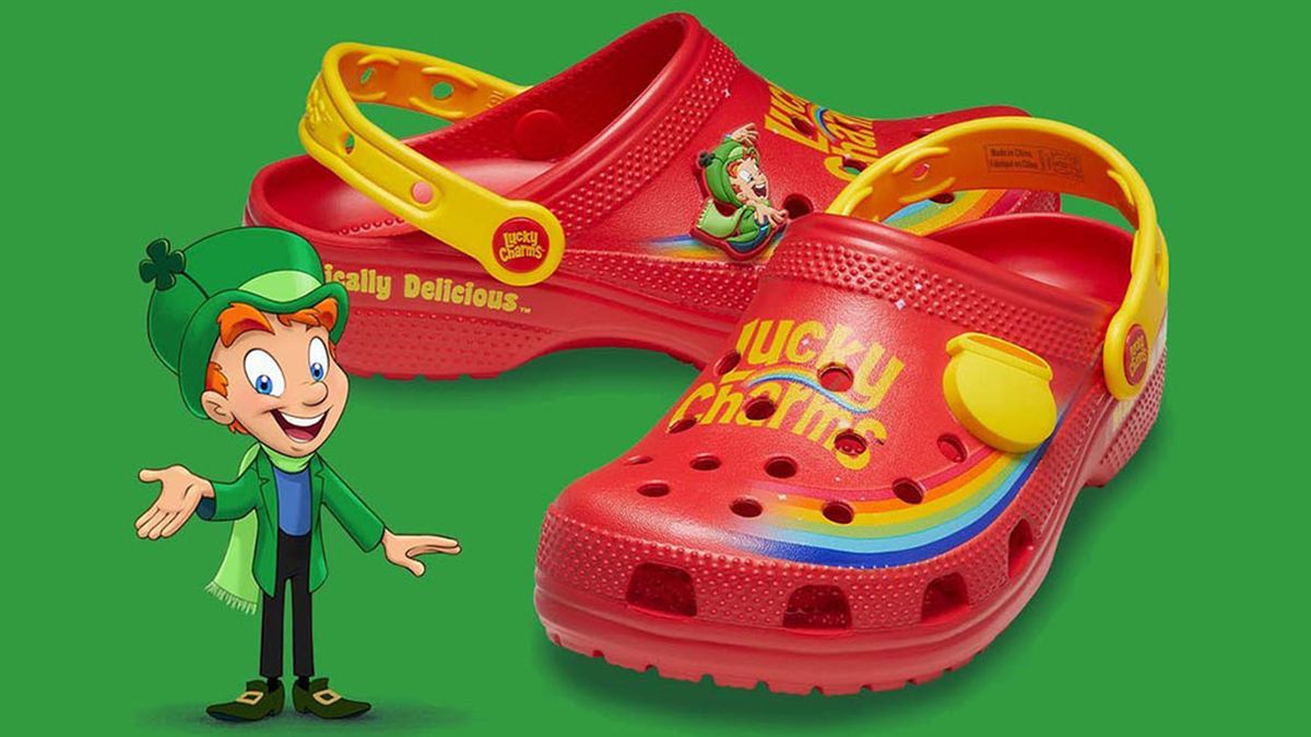 Crocs Has Partnered With Lucky Charms to Create Magically Delicious Clogs  and Jibbitz