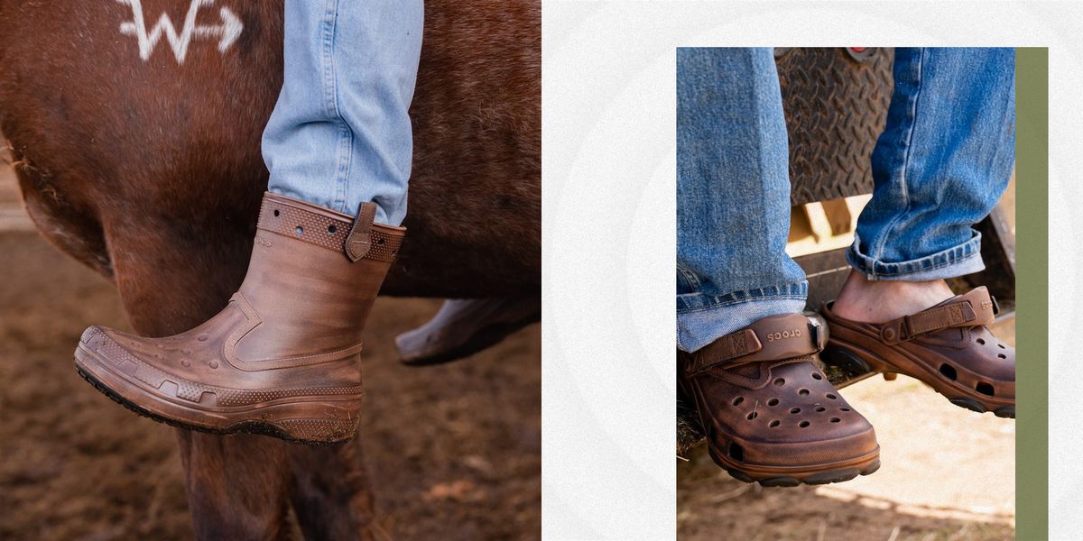 The Huckberry x Crocs Classic Western Boot Is the Shoe Your Watery ...