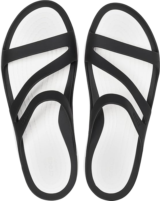 sandalia crocs negra