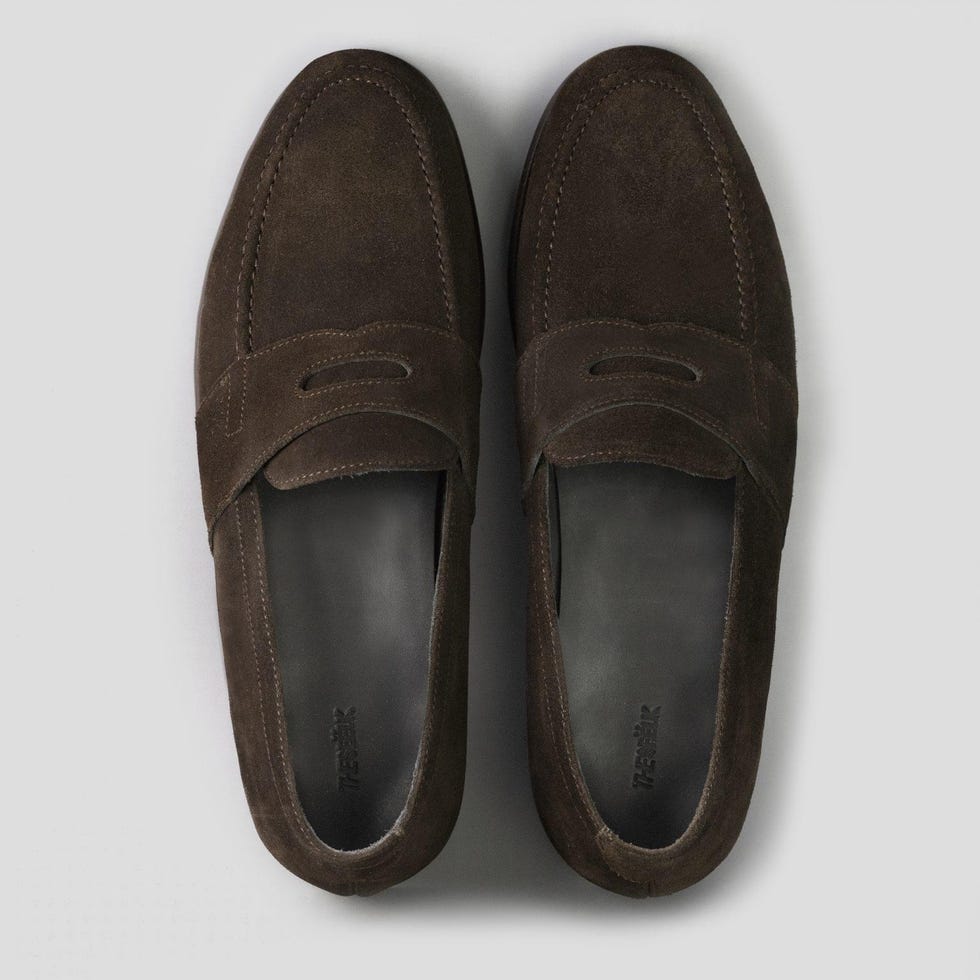Mocasines en ante marrón de The Seëlk