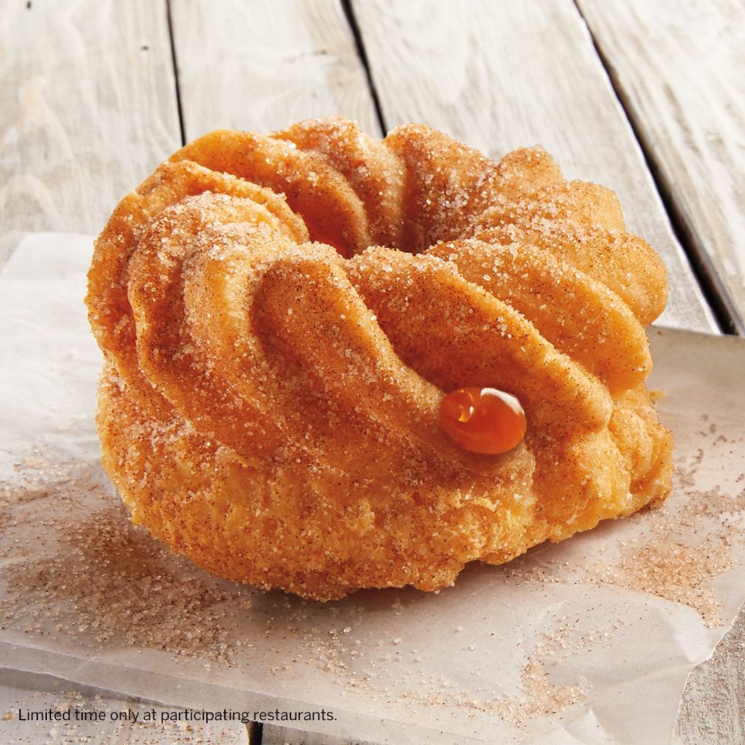 Tim Horton's Is Dropping A Churro Donut Filled With Caramel For National  Donut Day