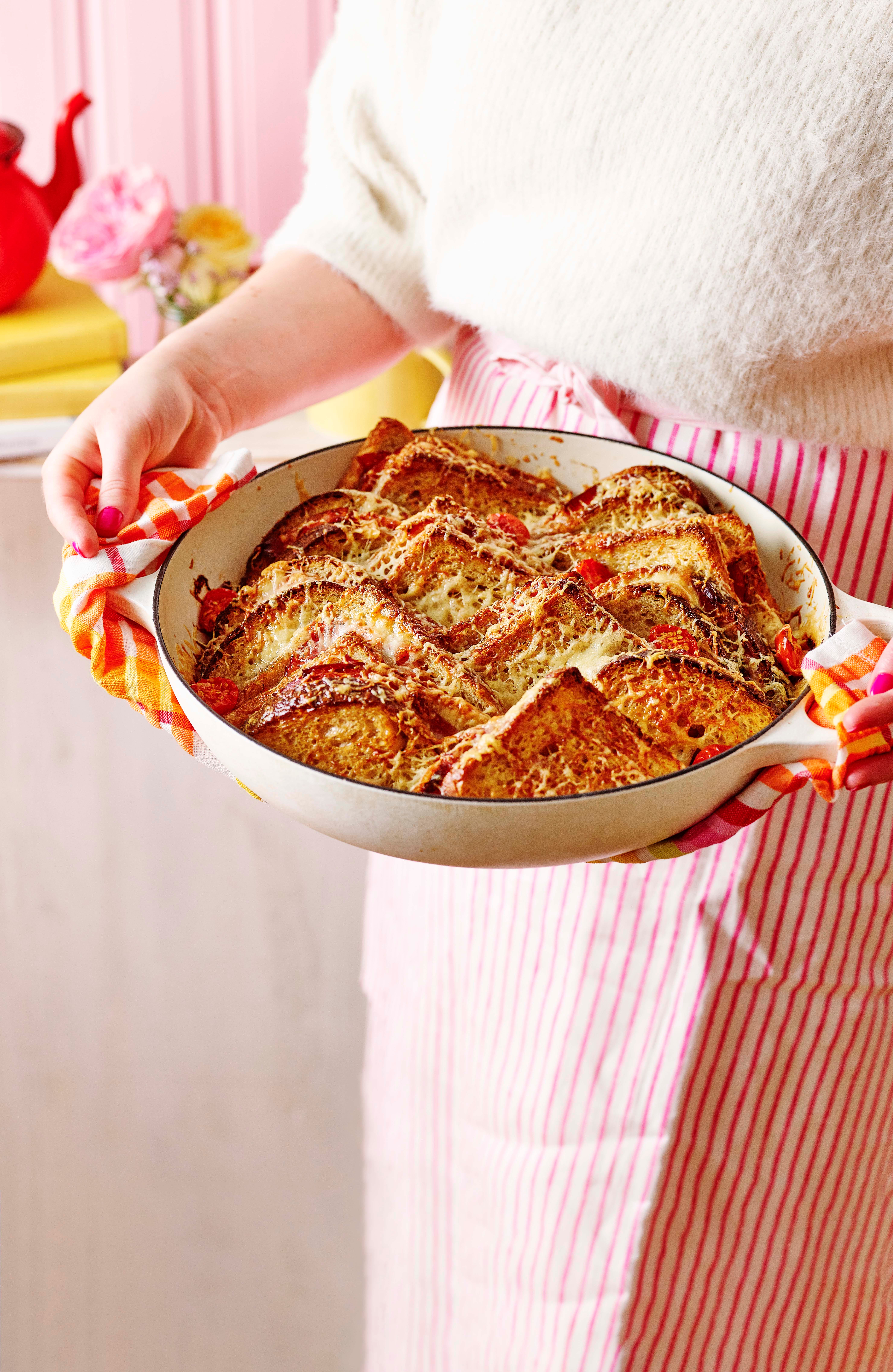 croque monsieur brunch bake