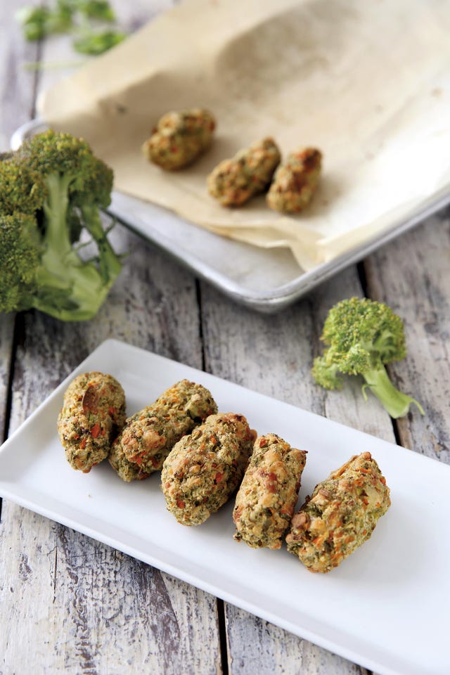 croquetas de brócoli al horno