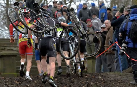 cyclocross riders
