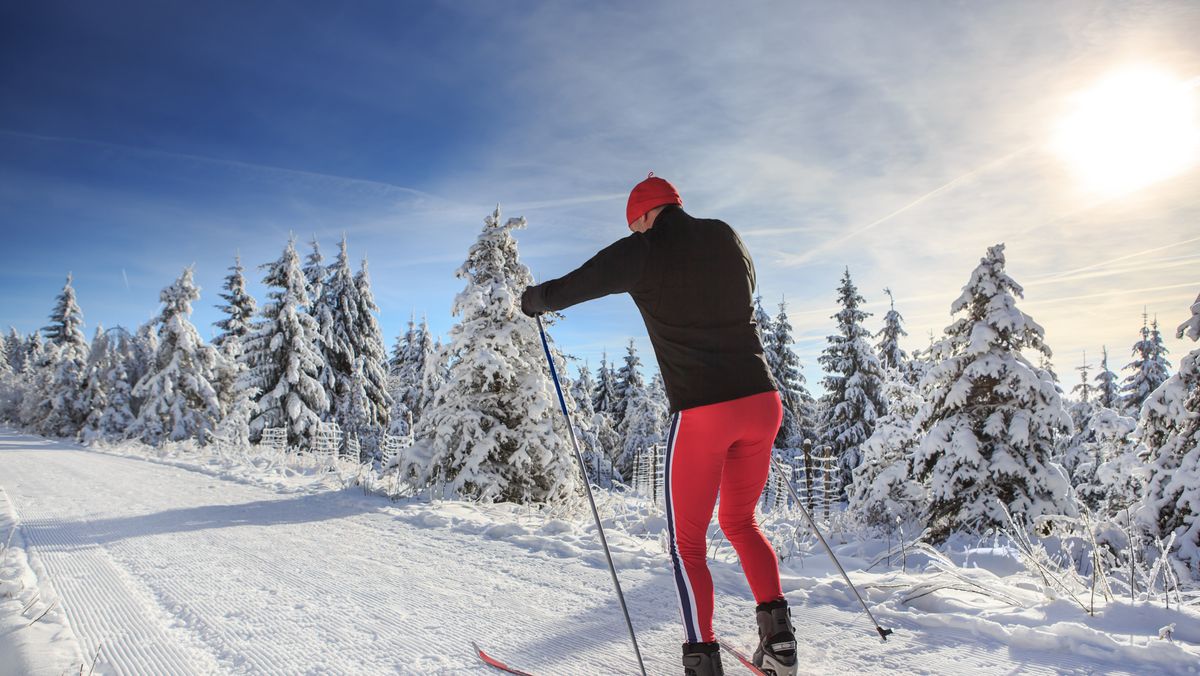 beneficios del esquí de para ser un mejor corredor