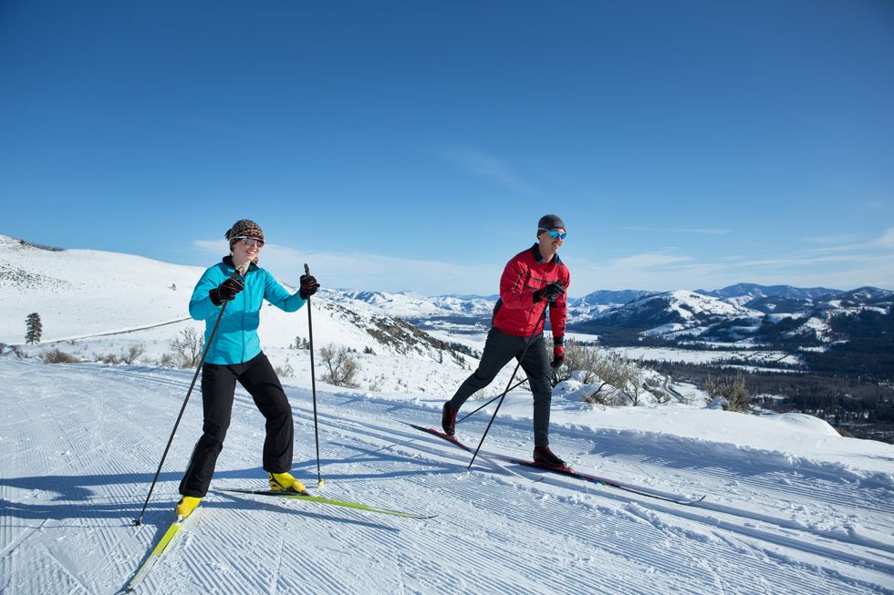 cross country skiing for cyclists