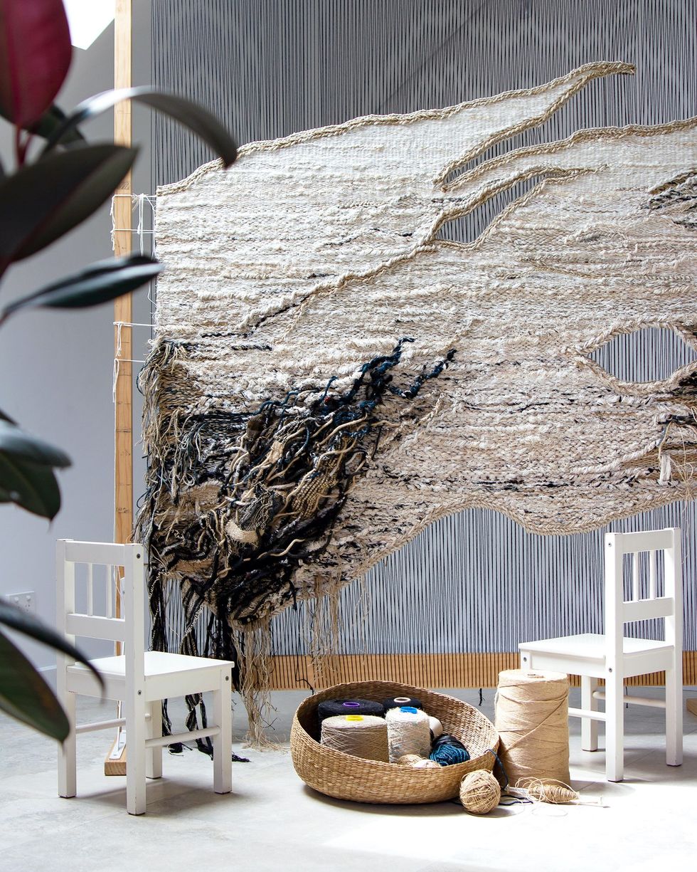 Pier Fishing :: Modern & Contemporary :: Worldwide Tapestries
