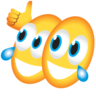 Emoticon, Facial expression, Smiley, Cartoon, Yellow, Smile, Clip art, Waving hello, Icon, Illustration, 