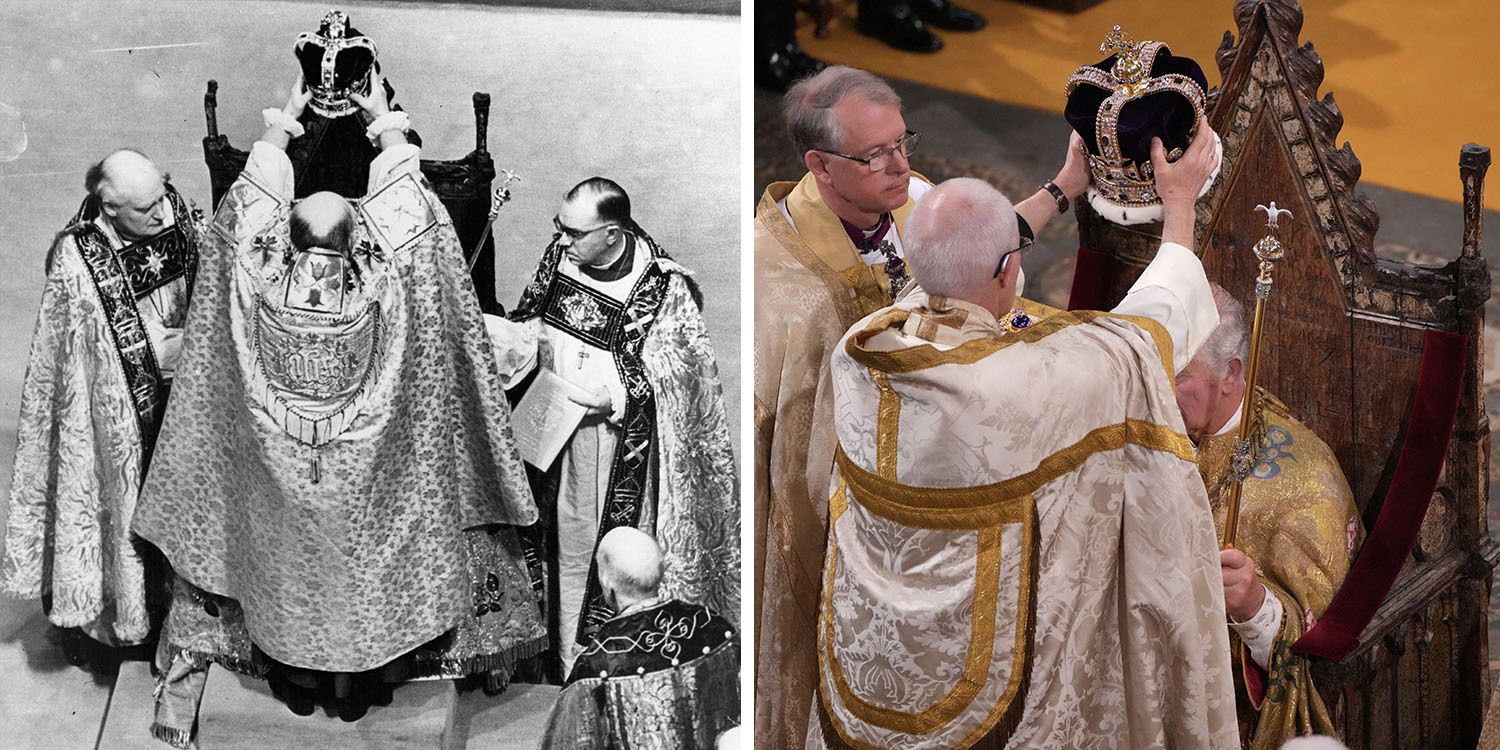King Charles III's Coronation Compared to Queen Elizabeth II's in 26  Striking Photos