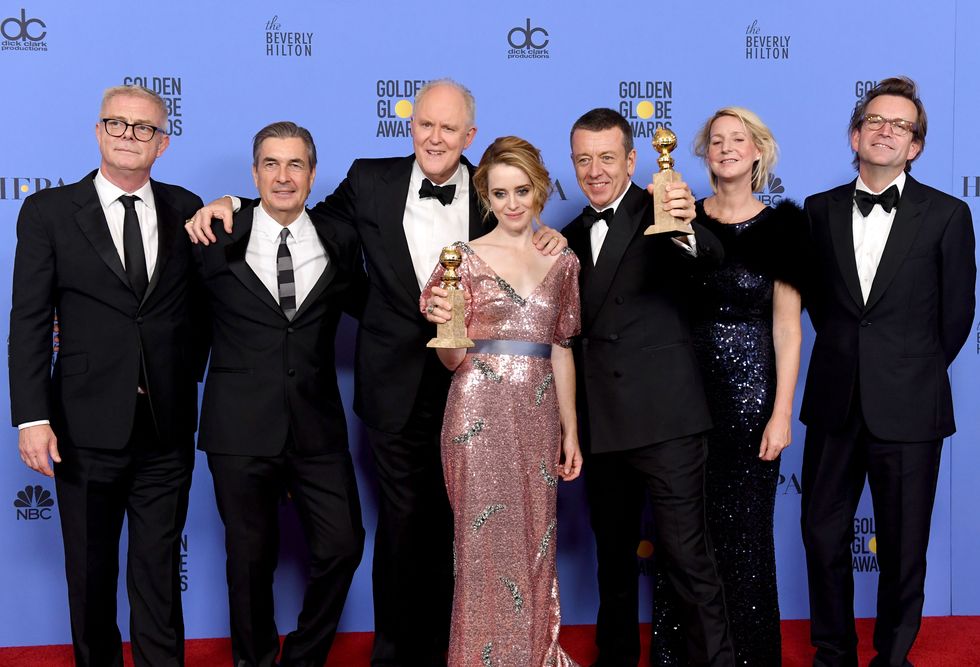 The Crown, Golden Globes, Claire Foy, Peter Morgan 