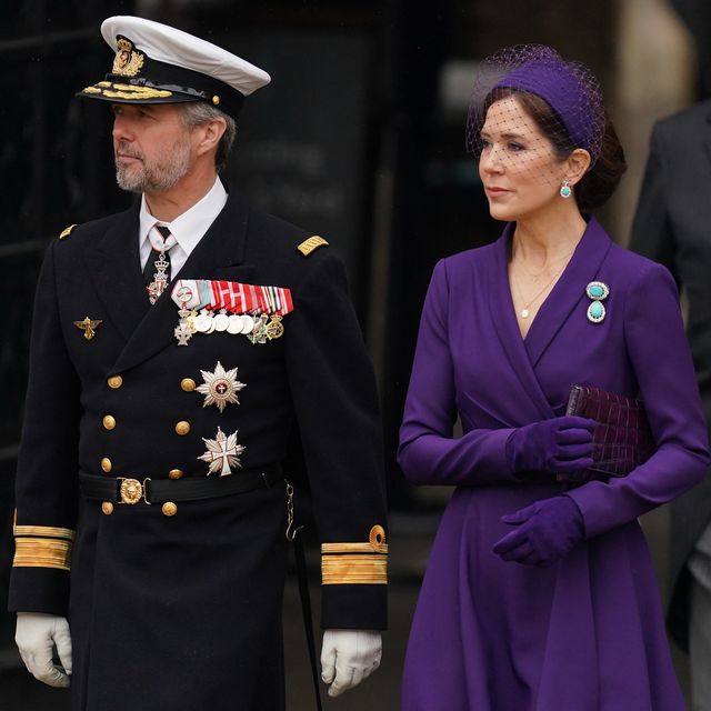 Princess Mary of Denmark Stuns in a Regal Purple Outfit at King Charles ...