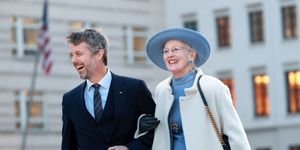 queen margrethe of denmark and crown prince frederik visit germany day 1