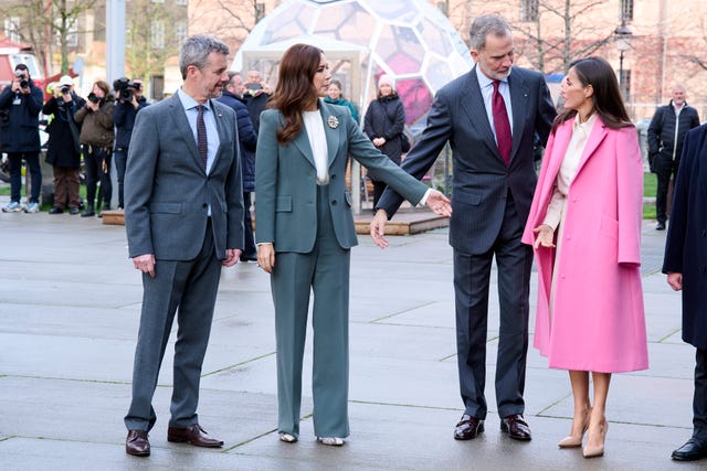 los reyes en dinamarca
