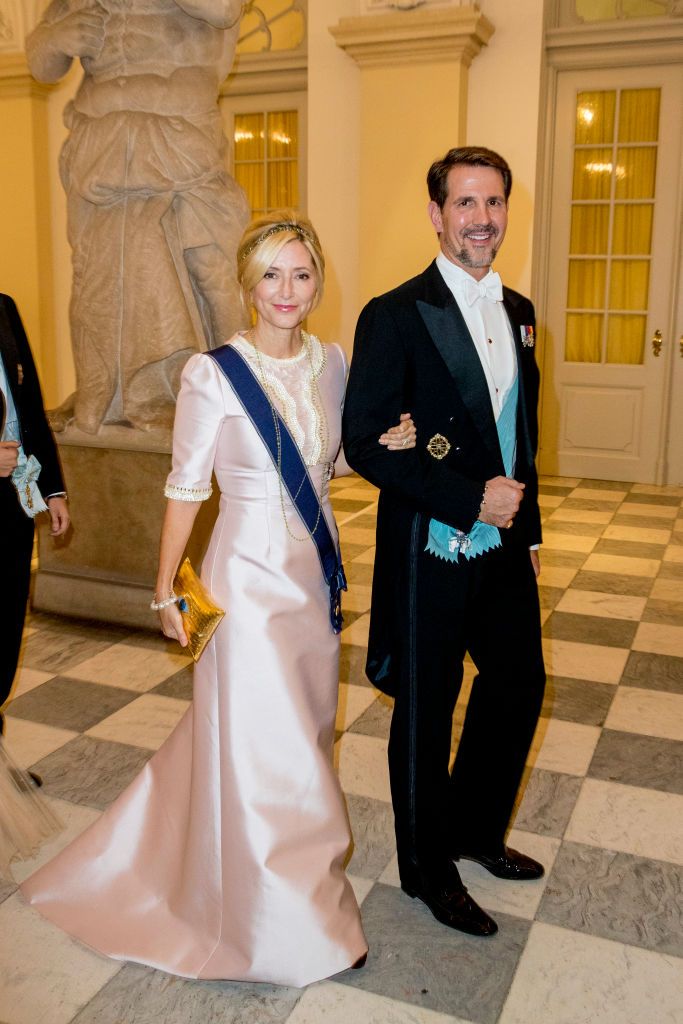 crown prince frederik of denmark holds gala banquet at christiansborg palace