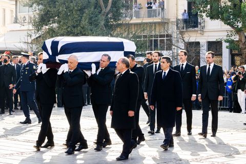 former king constantine ii of greece funeral