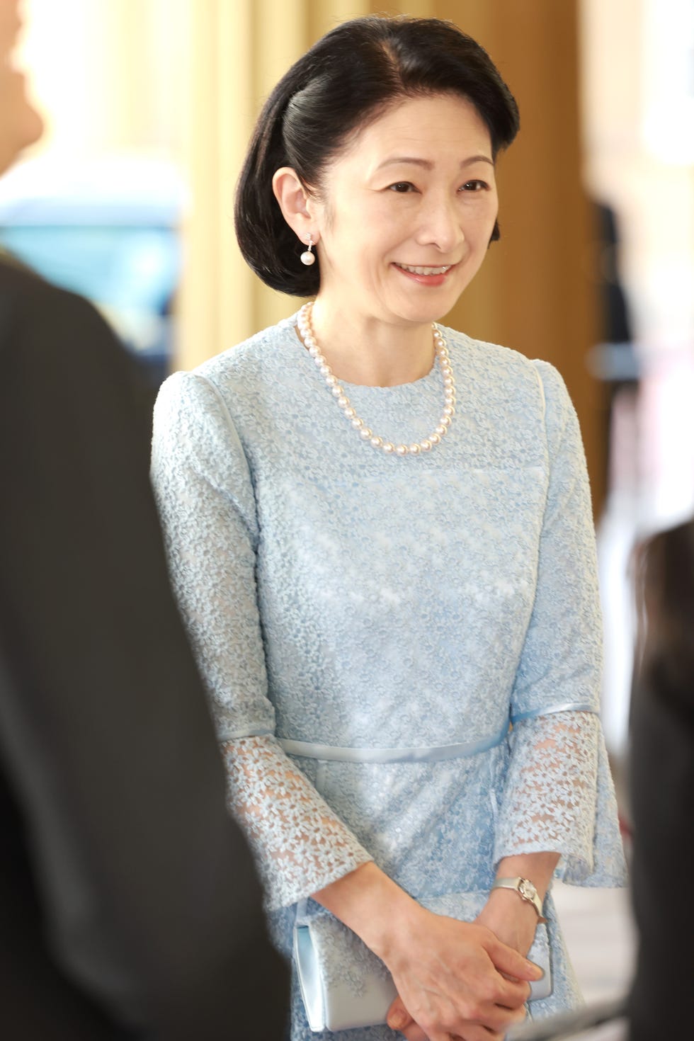 coronation reception for overseas guests