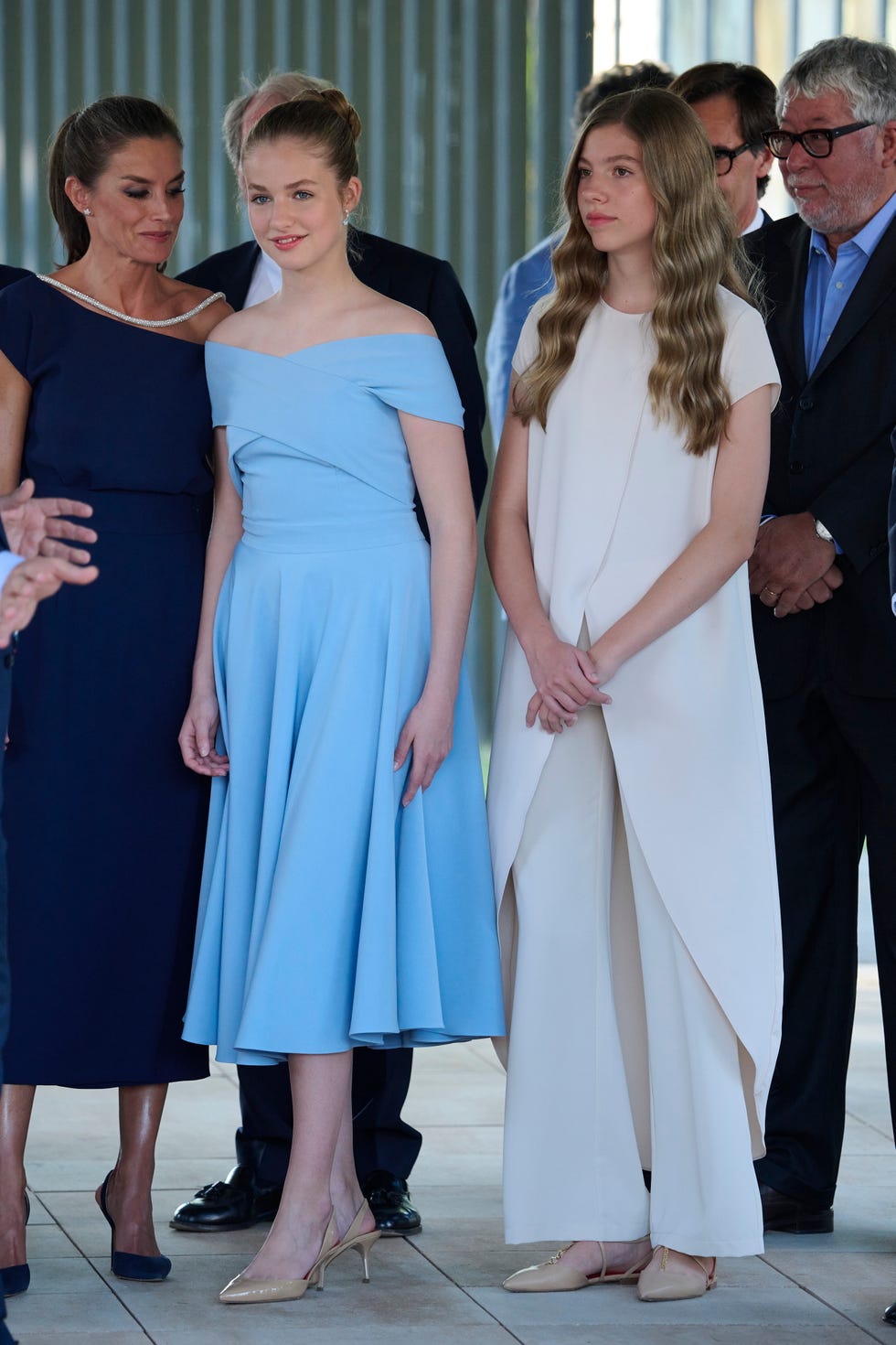 letizia, leonor y sofía en los premios de la fundacion princesa de girona