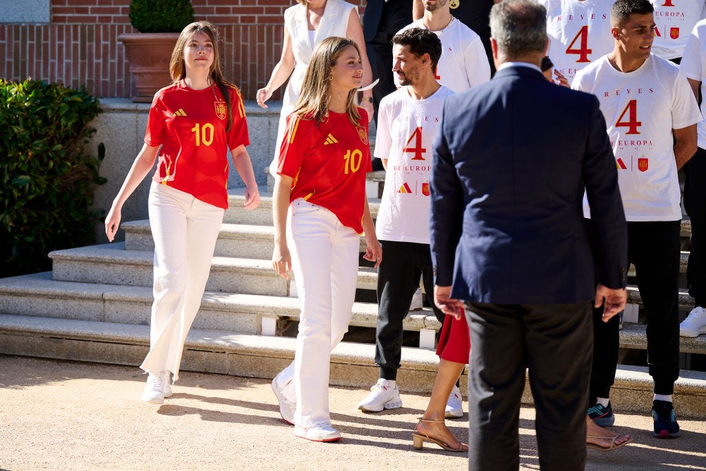 La reina Letizia cambia su agenda para recibir a la Selección Española tras  ganar la Eurocopa