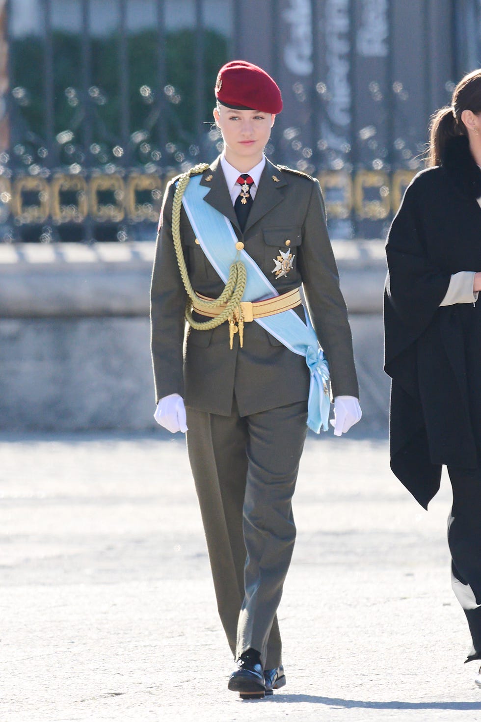 spanish royals celebrate new year's military parade 2024