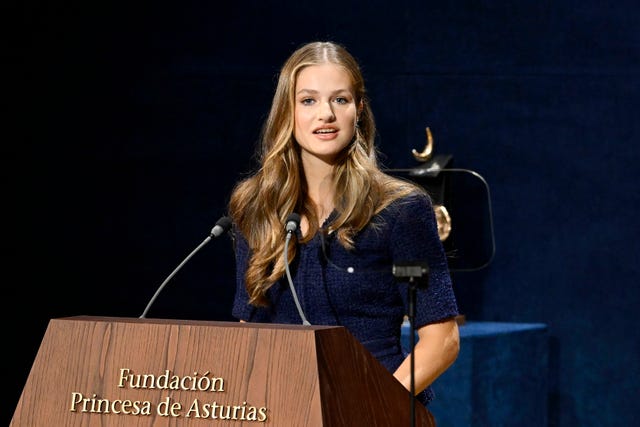 leonor ceremonia princesa de asturias 2023