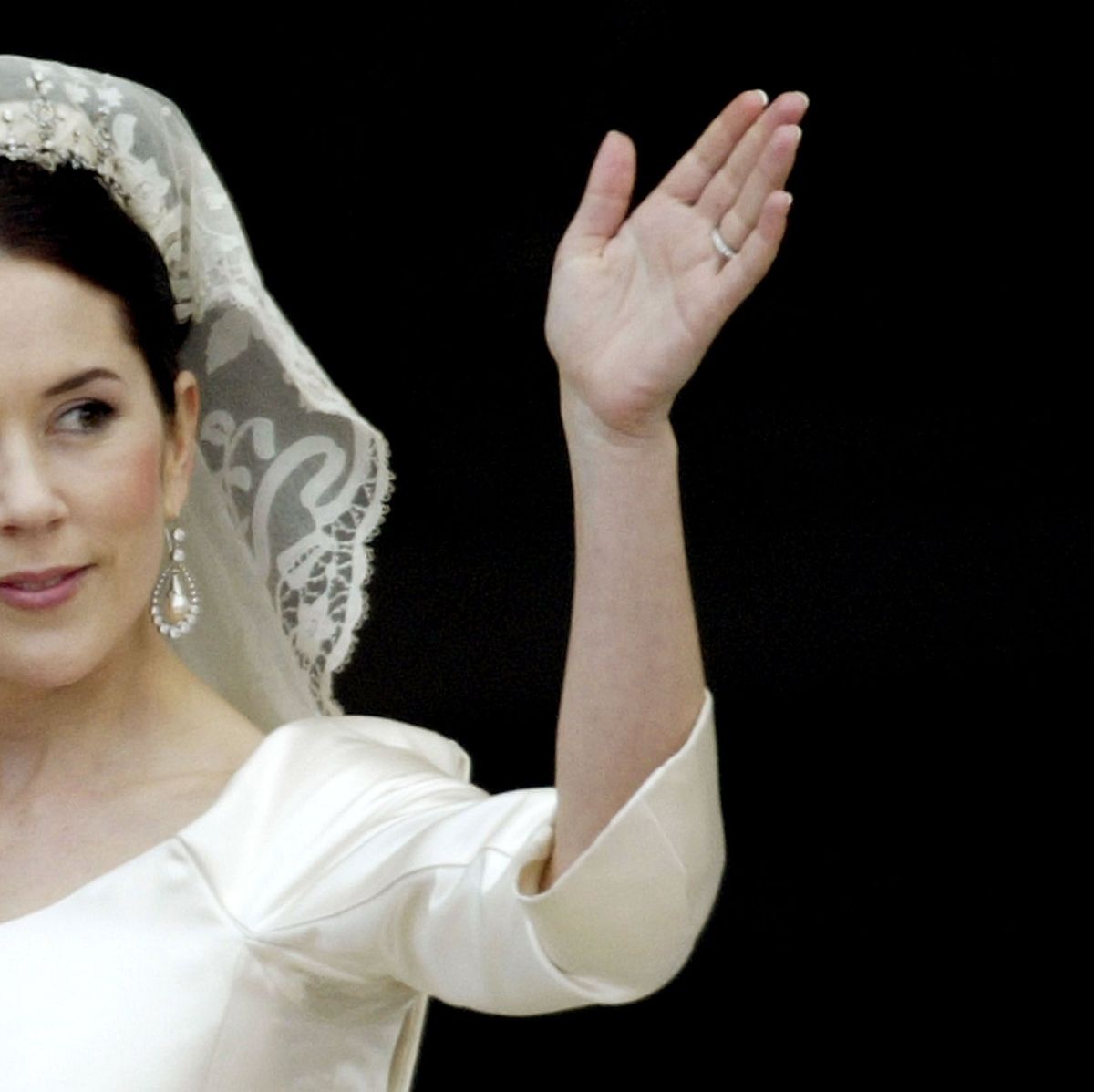 デンマーク王国 1968年 10クローネ 銀貨 ベネディクテ王女 結婚