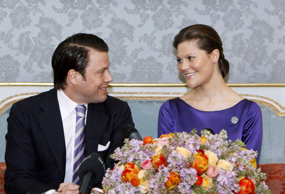 her royal highness crown princess victoria of sweden announces her engagement to mr daniel westling
