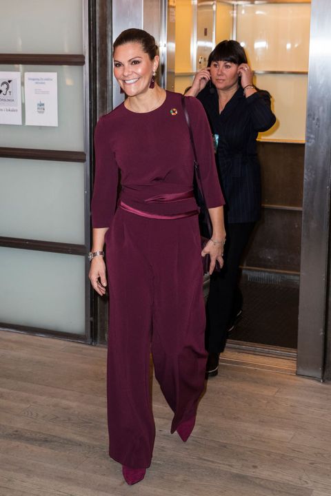 Crown Princess Victoria Of Sweden Attends The Seminar "Do We Have Room For Plastic In A Sustainable Future?"