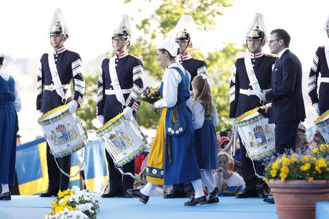 crown princess victoria princess estelle prince daniel National Day in Sweden 2019