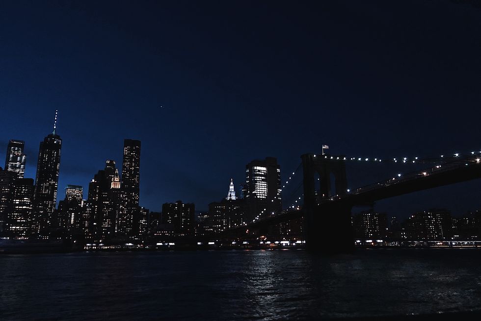 Vistas de Manhattan desde un crucero en Nueva York por el río Hudson