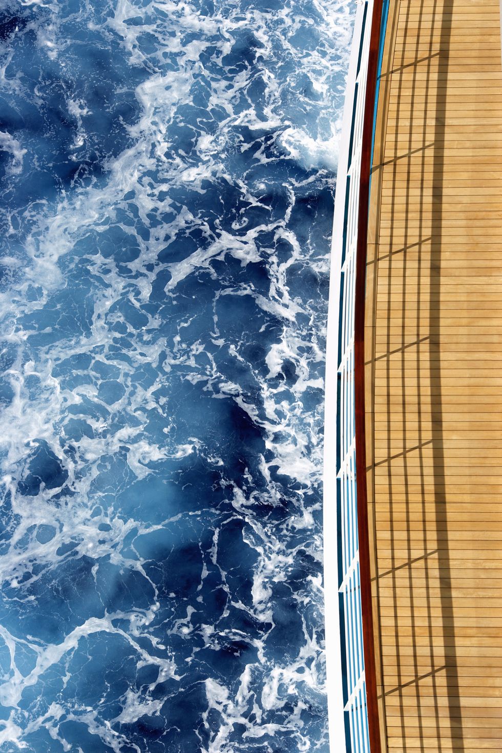 cruise ship and ocean