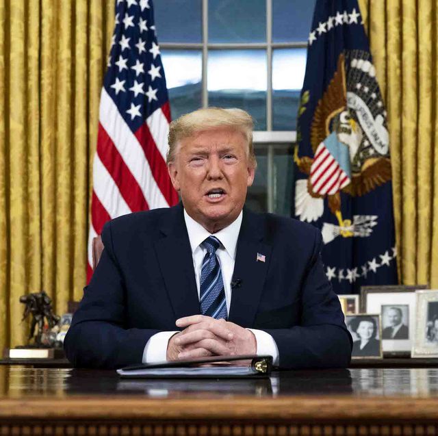 president donald trump addresses the nation from the oval office about the widening coronavirus crisis,  wednesday, march, 11, 2020  pool photo by doug millsthe new york times  nytvirus