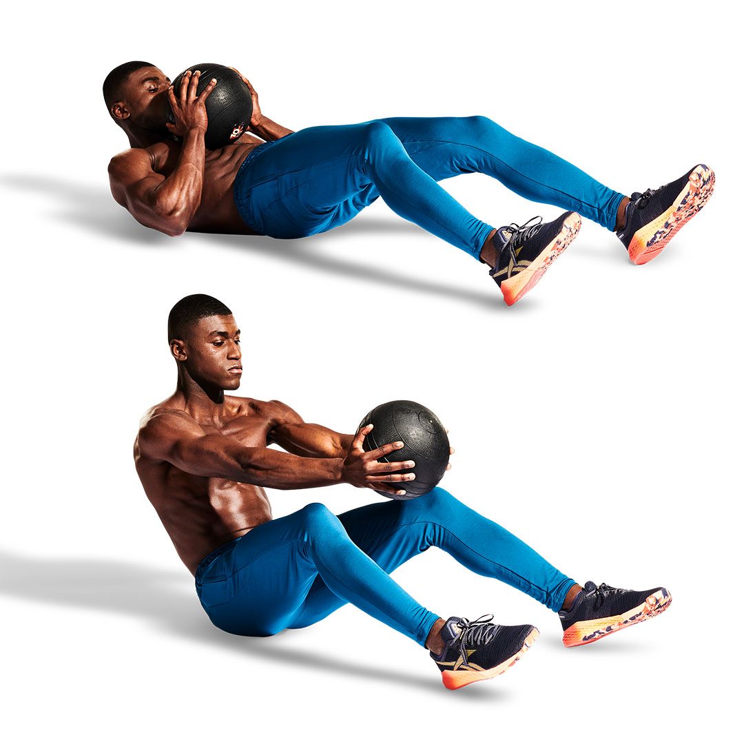 Medicine ball boxing outlet exercises