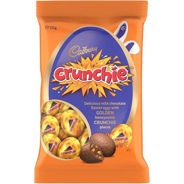 cadbury crunchie mini eggs exist and they look delicious