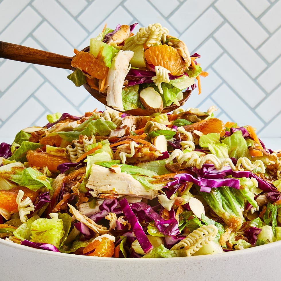 crunchy mandarin orangechicken salad